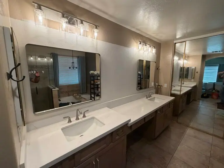 Bathroom Mirror Installation in Tempe
